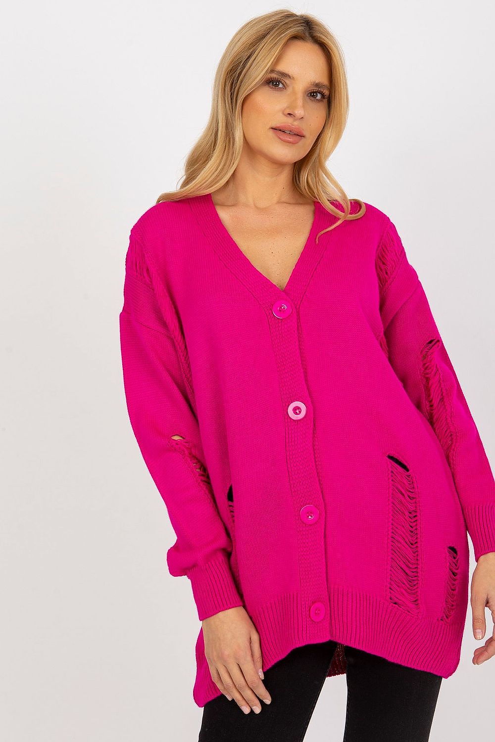 Cardigan Trame Douce rosé universelle | Zachoo