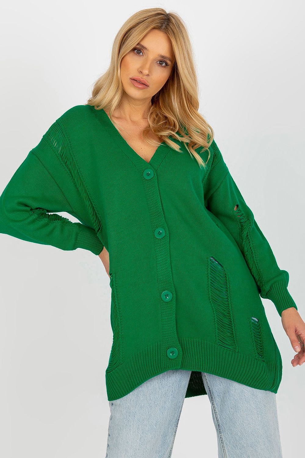 Cardigan Trame Douce vert universelle | Zachoo
