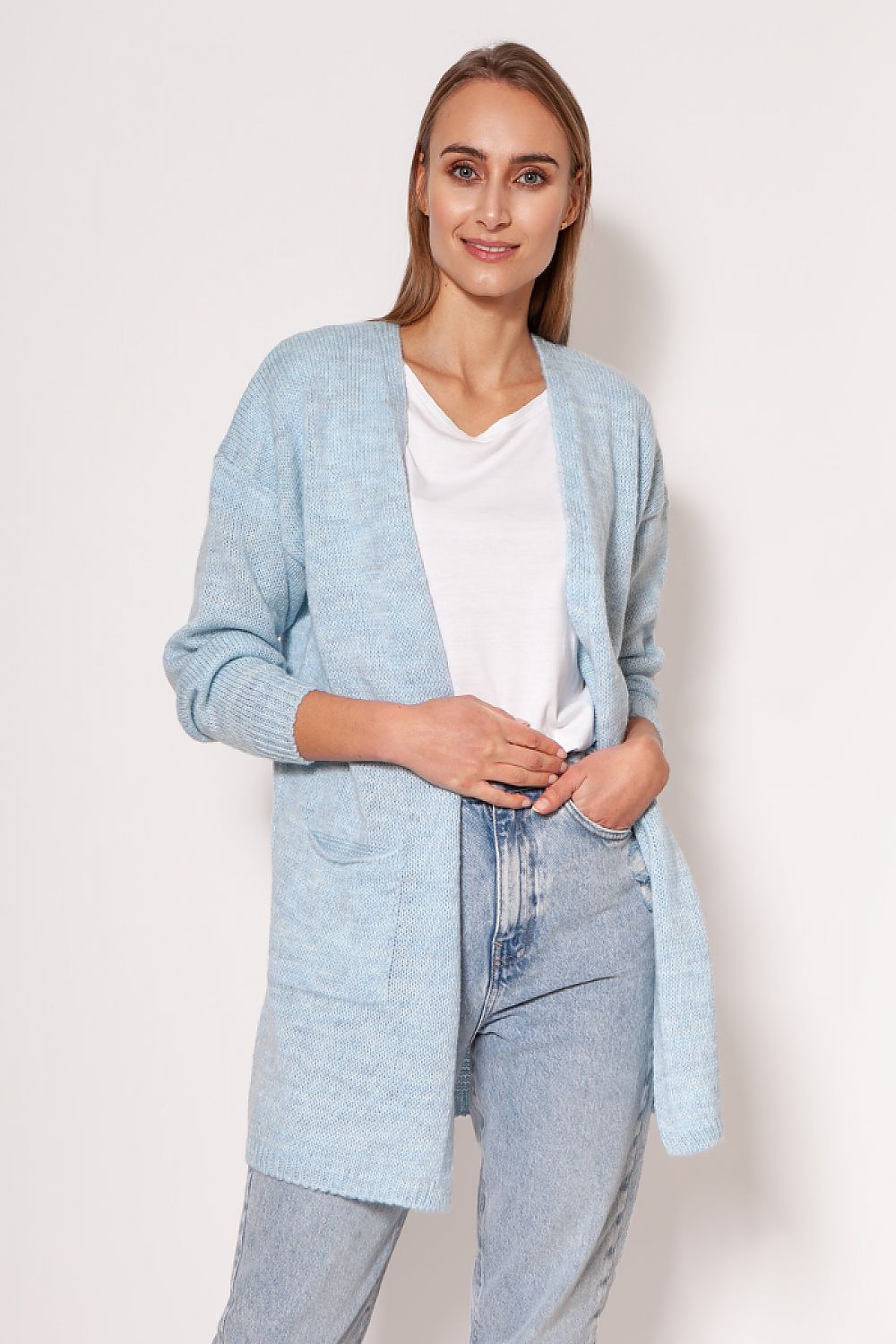 Cardigan AuraLiss bleu | Zachoo