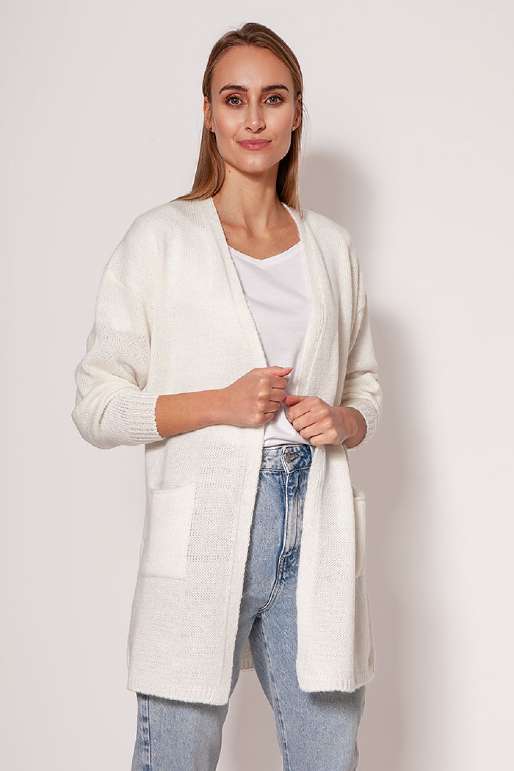 Cardigan AuraLiss beige | Zachoo