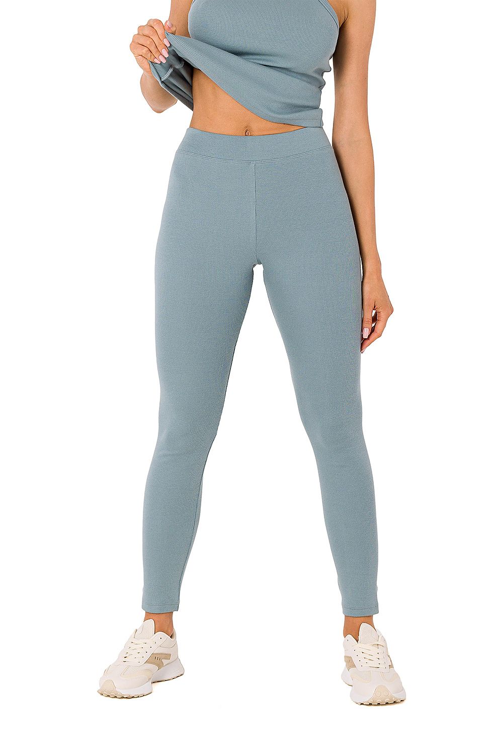 Legging MoeFlex taille haute avec coutures élégantes, parfait pour tous les usages.