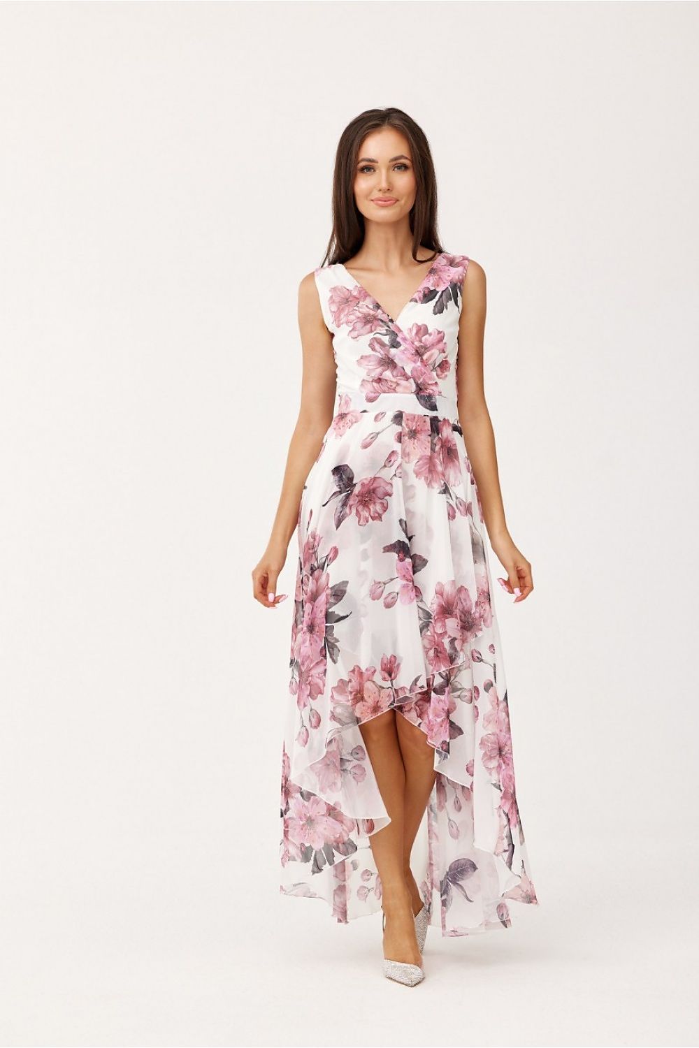 Robe de cocktail Nuit d'Éther multicouleur 6 | Zachoo