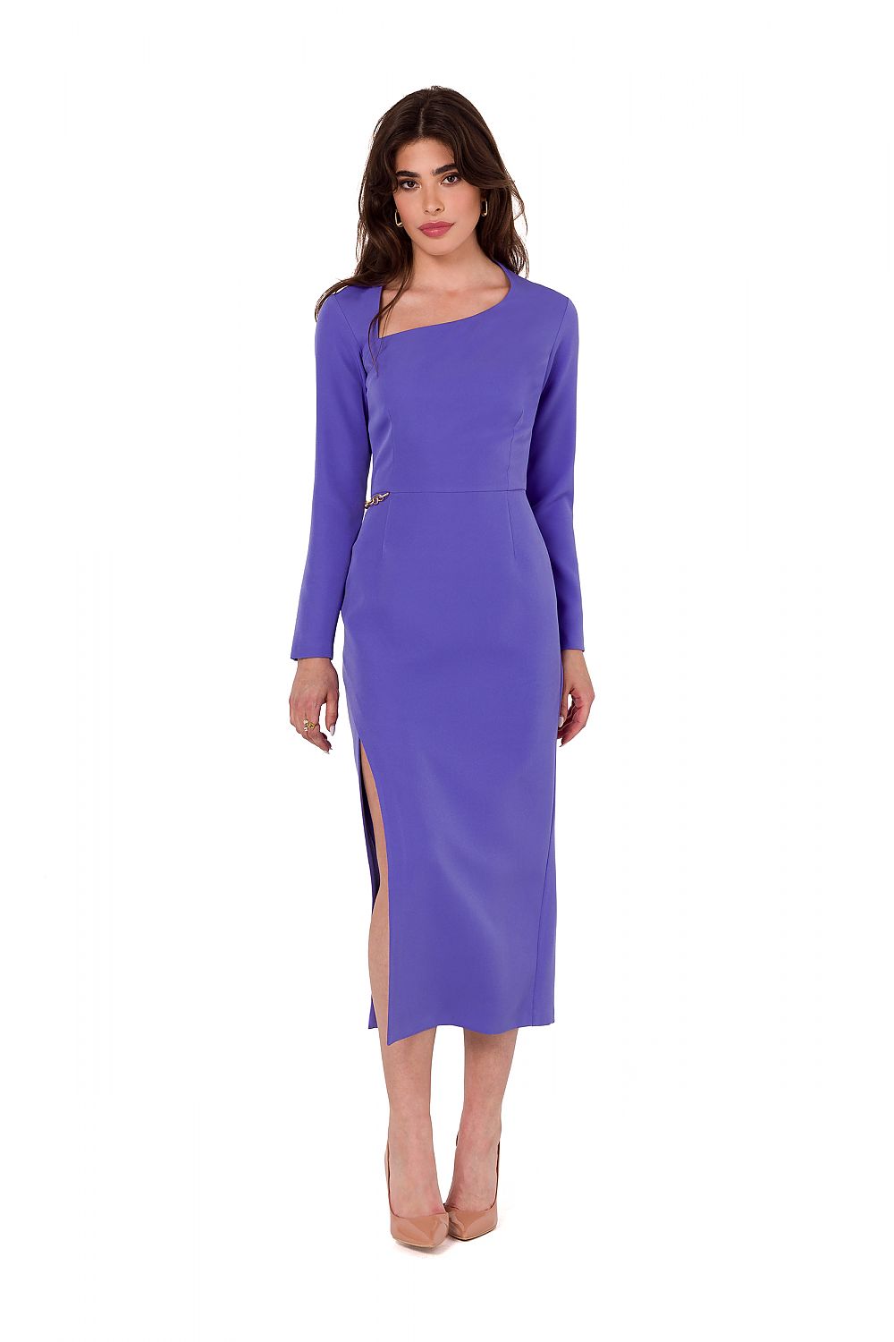 Robe de soirée Brume Matinale violet 2 | Zachoo