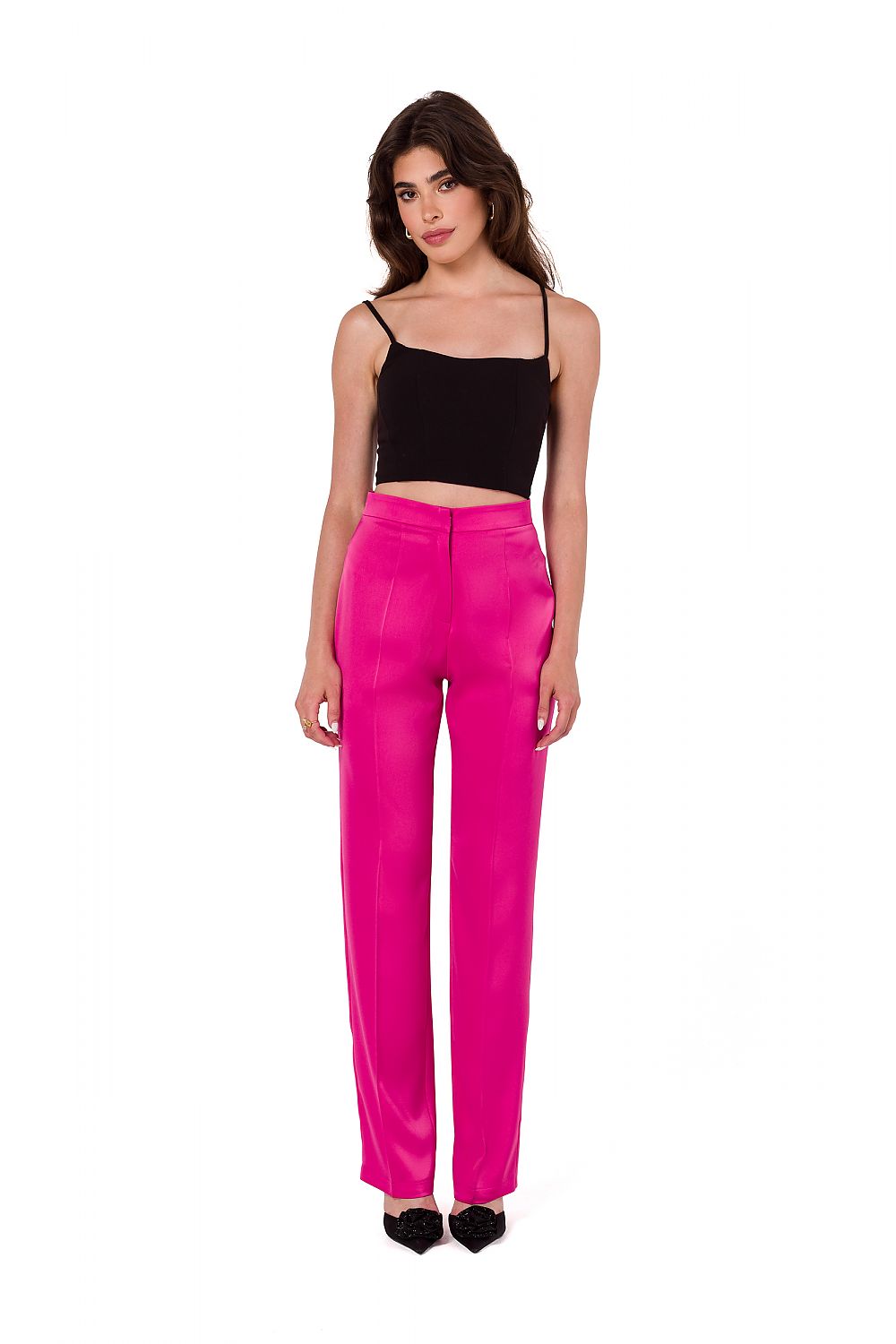 Pantalon femme Parizane Flottant rosé | Zachoo
