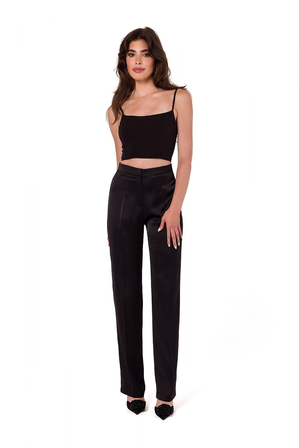 Pantalon femme Parizane Flottant noir | Zachoo