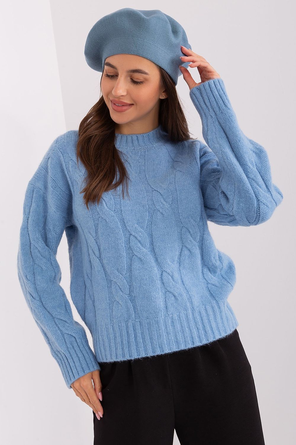 Béret Montera Cachemire bleu 2 universelle | Zachoo