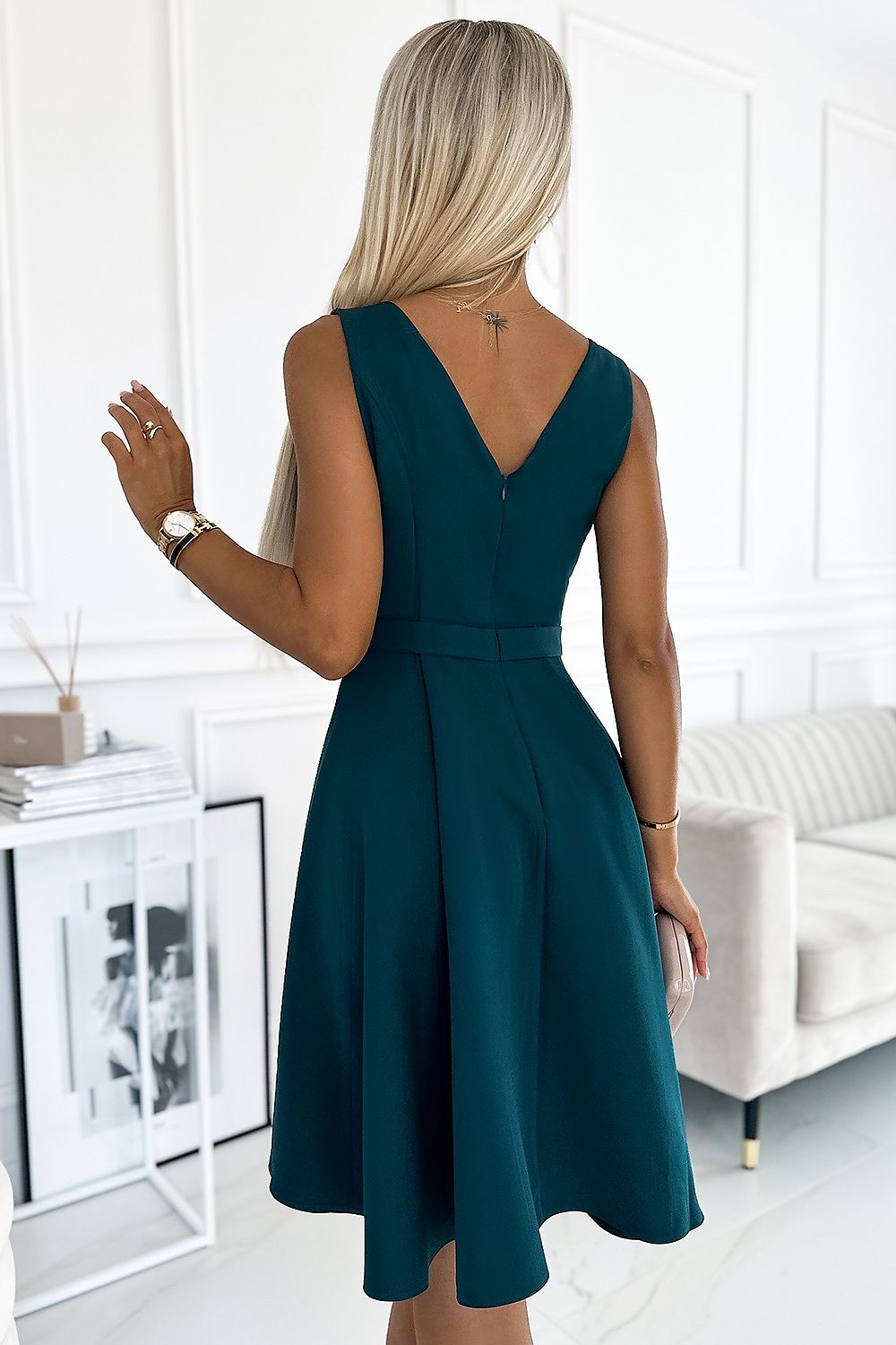 Robe de cocktail Seryana asymétrique | Zachoo