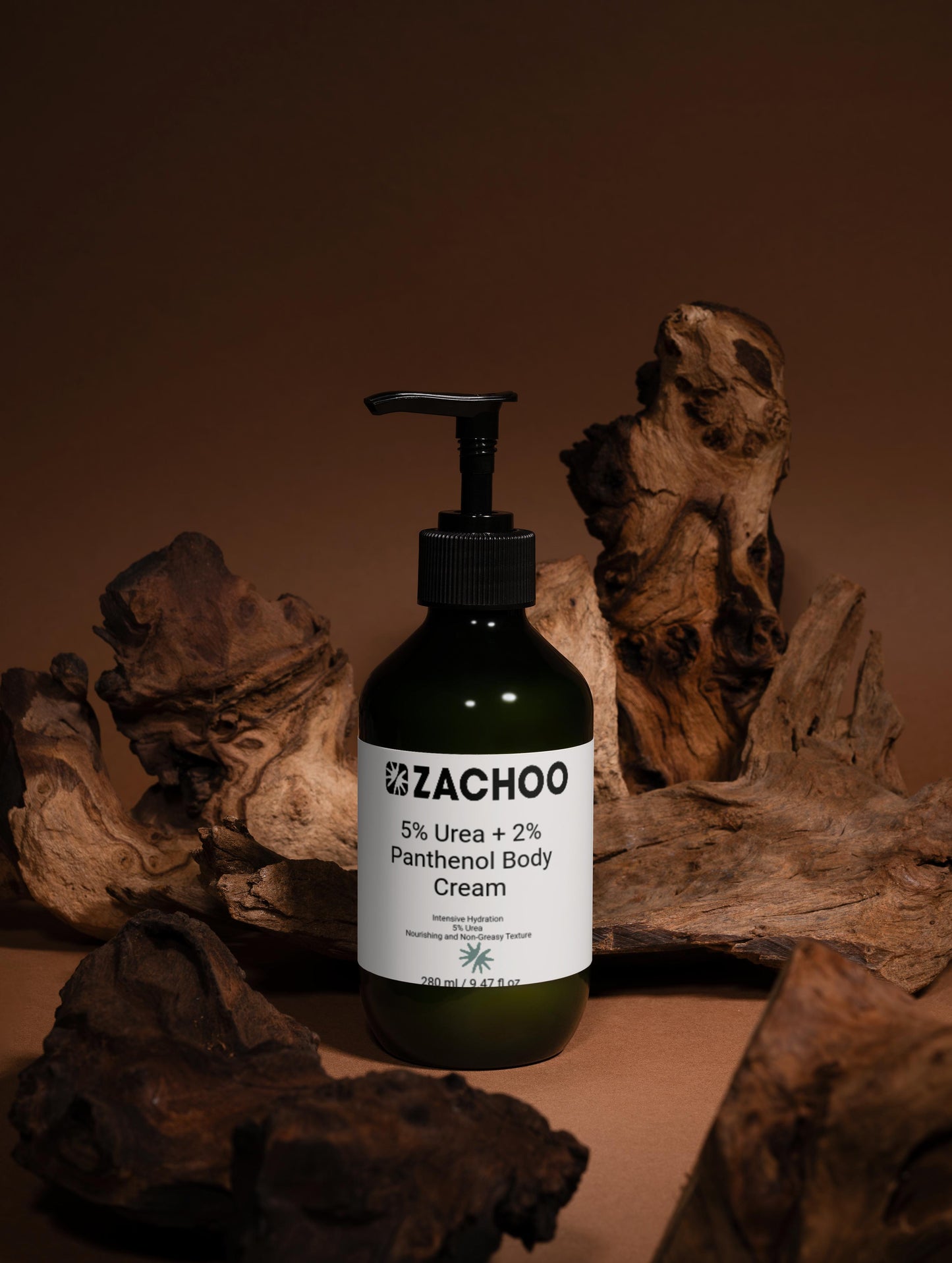 Crème Corps Hydratante Intense – Peaux Sèches & Rugueuses – 5 % Urée & 2 % Panthénol – 280 ml | Zachoo