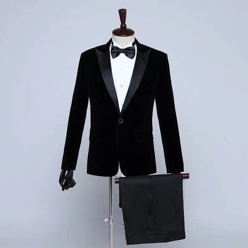 Costume Velours Majestueux Noir | Zachoo