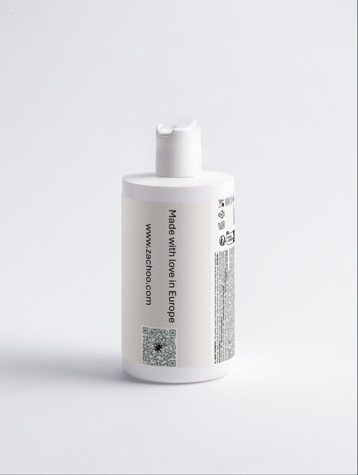 Shampooing Bébé Ultra‑Doux – Nettoyant & Apaisant – Certifié Ecocert COSMOS Organic – 400 ml | Zachoo