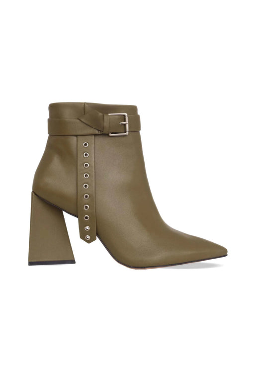 Bottine femme en cuir véritable – Calvea | Zachoo