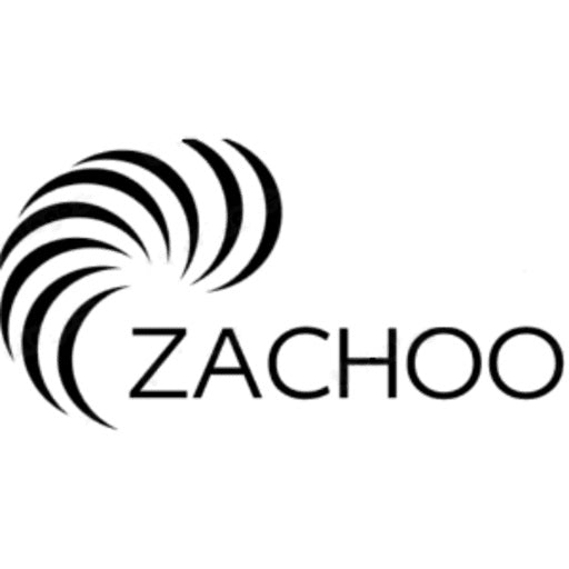 Logo Zachoo - une marque qui incarne la qualité, l'élégance et la durabilité. Représentation visuelle de l'excellence et de l'engagement envers des produits haut de gamme.