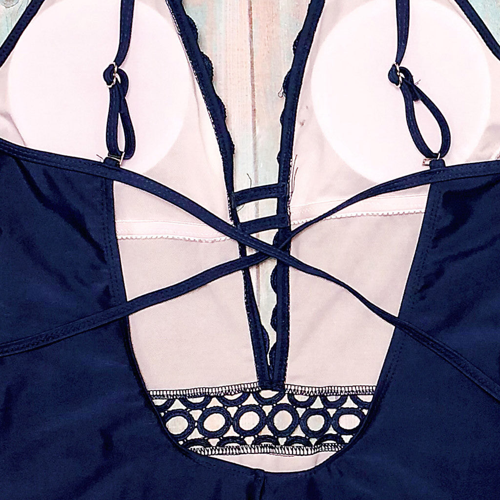 Maillot une pièce Eclat Marin