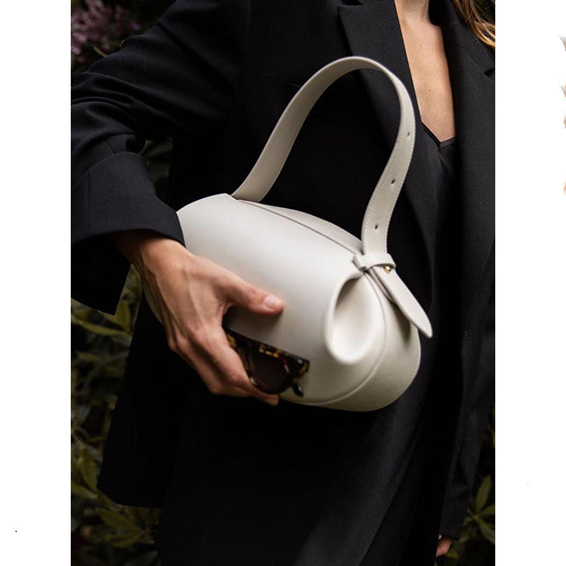 Sac Crescent Chic Blanc | Zachoo