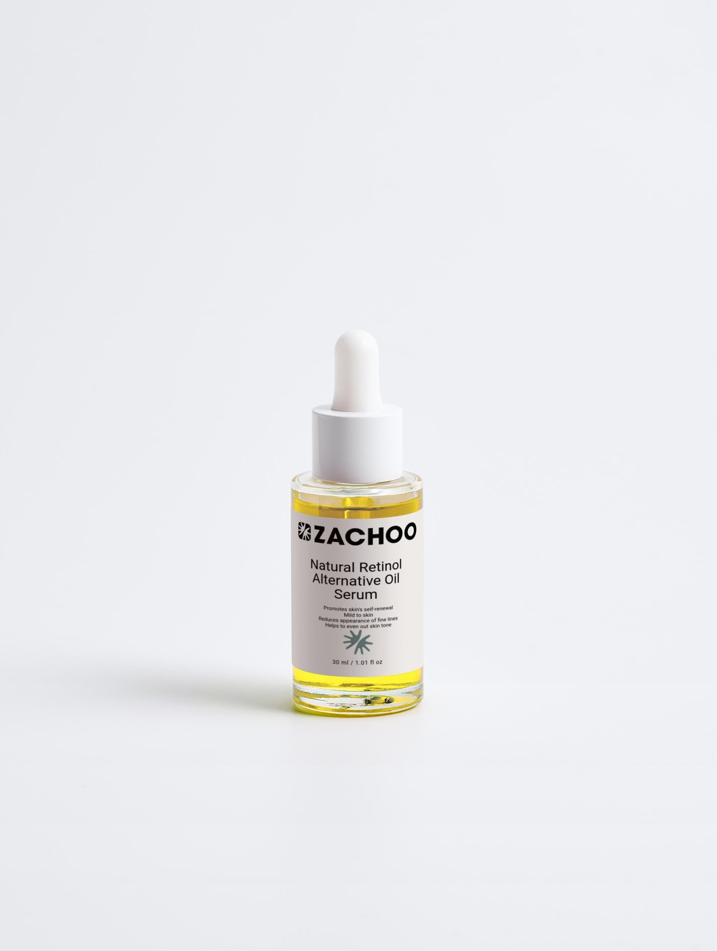 Sérum Huile Visage Naturelle sans Rétinol - Anti‑Âge & Éclat – Certifié ECOCERT – 30 ml | Zachoo