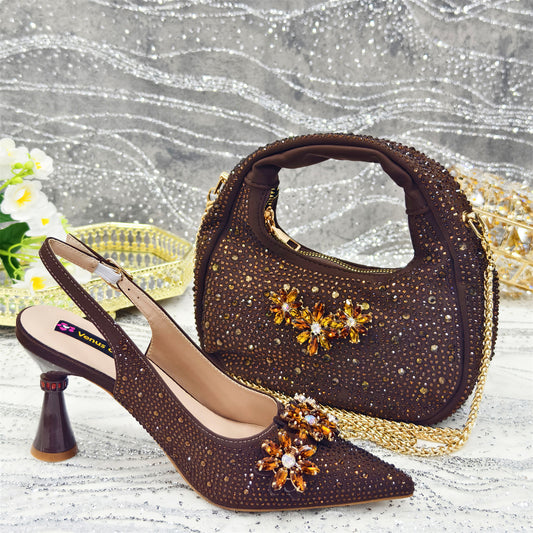 Ensemble escarpins et sac à main