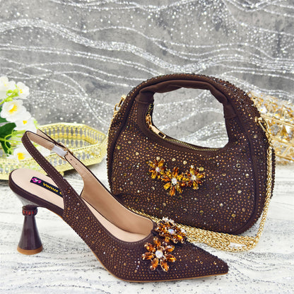 Ensemble escarpins et sac à main