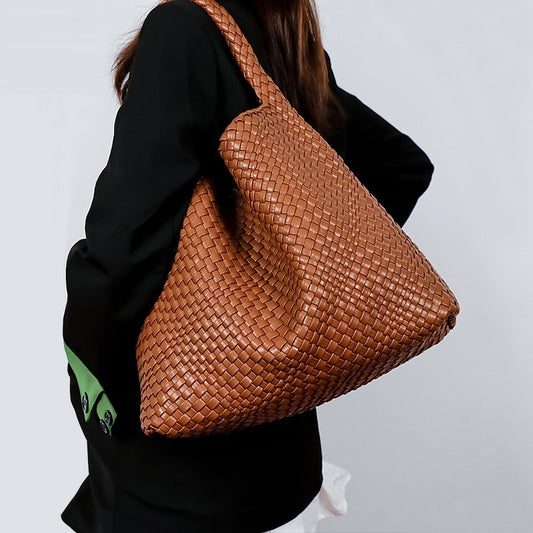 Sac d'épaule Élégance Tissée