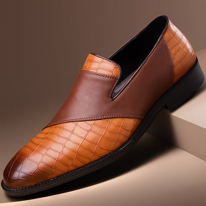 Richelieu motif crocodile