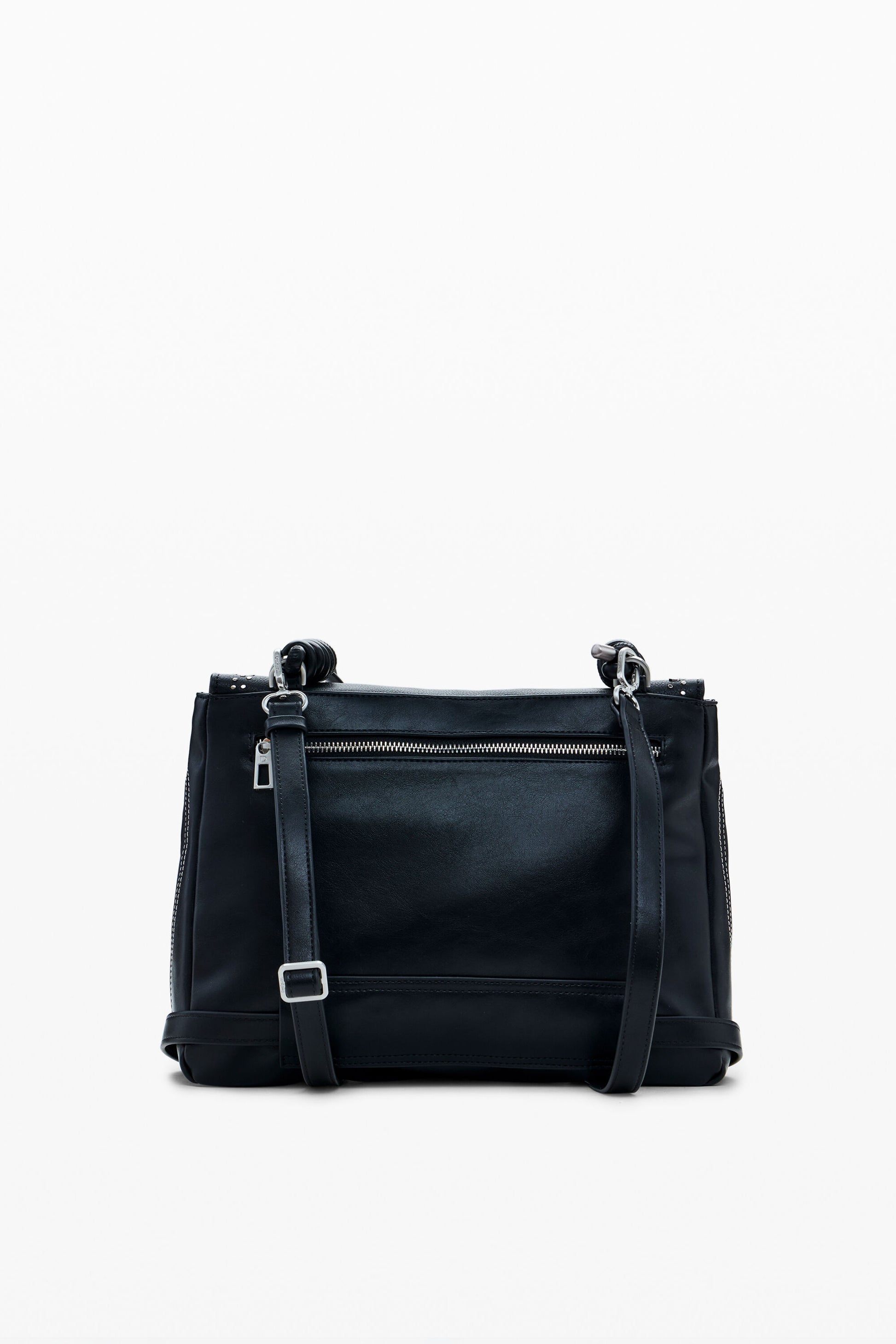 Sac Desigual féminin compact avec fermeture magnétique, parfait pour le quotidien.