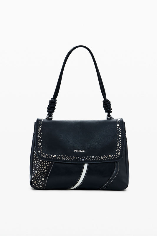 Sac Desigual féminin compact avec fermeture magnétique, parfait pour le quotidien.