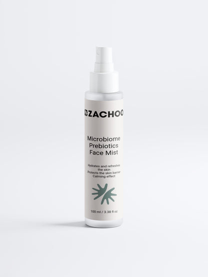 Brume Visage Prébiotique – Hydratation, Apaisement & Barrière Cutanée – Microbiome & Acide Hyaluronique – 100 ml 100 ml | Zachoo
