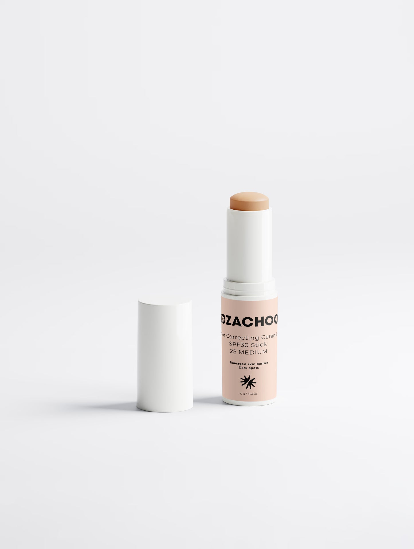 Stick Correcteur de Teint aux Céramides SPF30 – Barrière cutanée - 25 MEDIUM | Zachoo