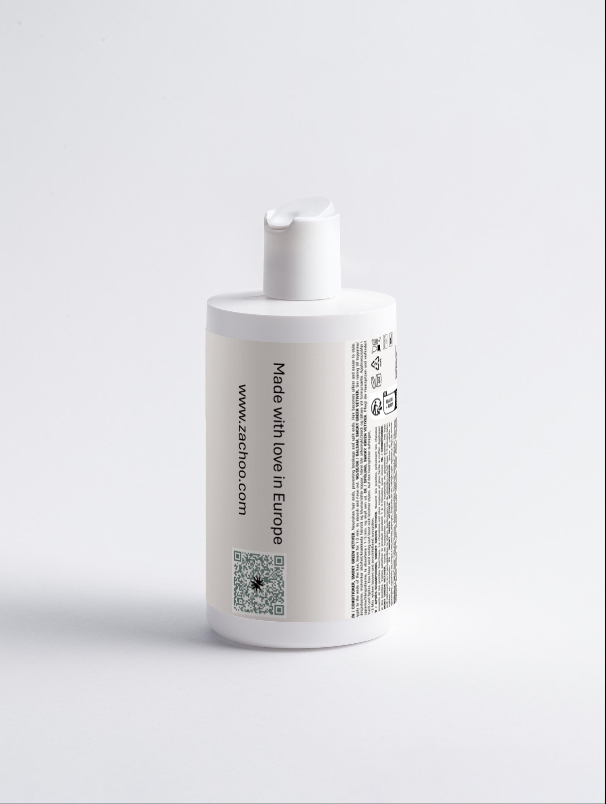Après‑Shampooing Gloss – Douceur & Brillance – Smoky Green Vetiver – 370 ml | Zachoo