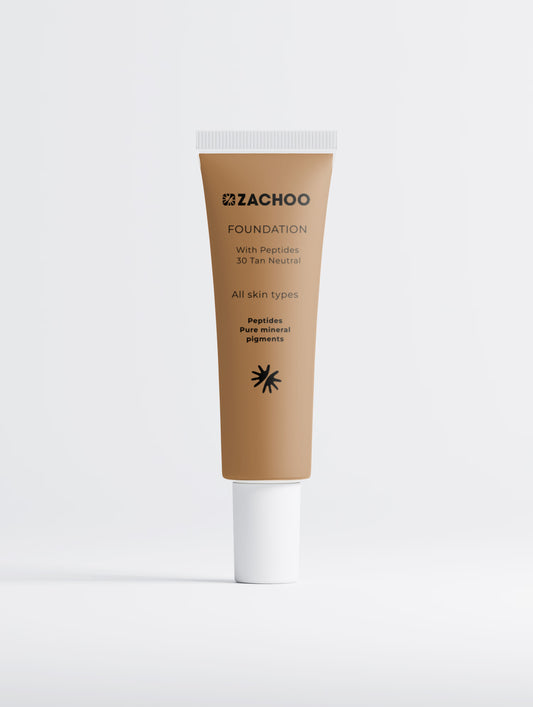 Foundation with Peptides, 30 Tan Neutral | Zachoo