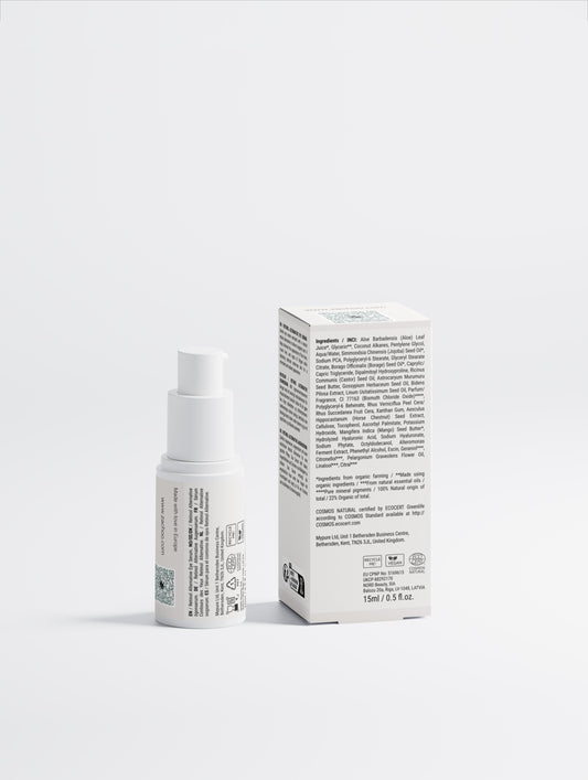 Sérum Yeux Naturel & Certifié sans Rétinol – Hydratation & Lissage – Certifié Ecocert – 15 ml | Zachoo