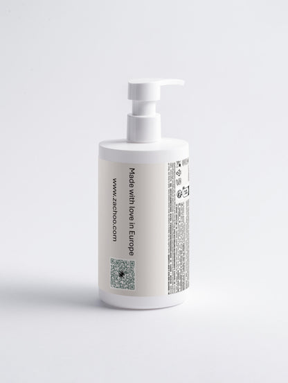 Gel Nettoyant Visage & Corps – Peaux Sensibles – 98 % Naturel - 390 ml | Zachoo