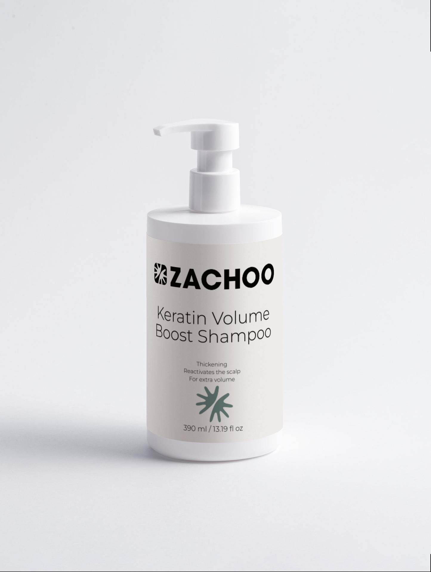 Shampooing Volume & Kératine – Force & Épaisseur – 99 % Naturel - 390 ml | Zachoo