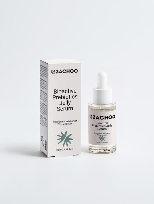 Sérum Gelée Bioactive aux Prébiotiques – Hydratation & Barrière Renforcée – Certifié Ecocert – 30 ml 30 ml | Zachoo