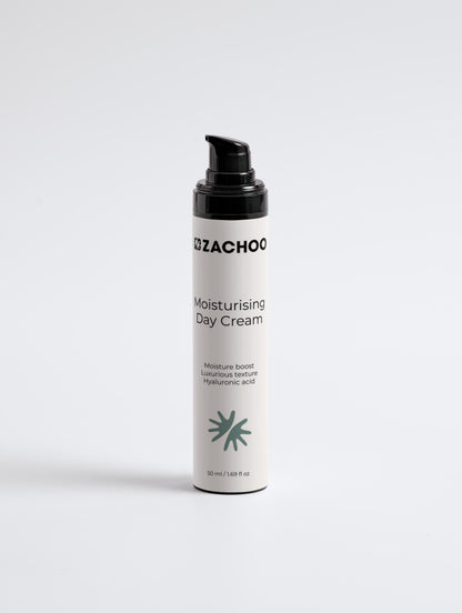 Crème de Jour Hydratante Éclat - Acide Hyaluronique & Antioxydants - Peaux Douces & Repulpées - Bio - 50ml | Zachoo