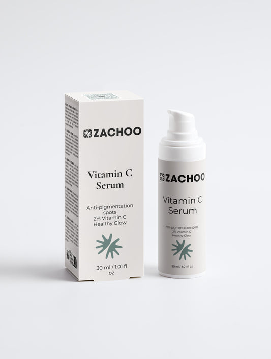 Sérum Vitamine C – Teint Lumineux – 99% Naturel – 30 ml 30 ml | Zachoo