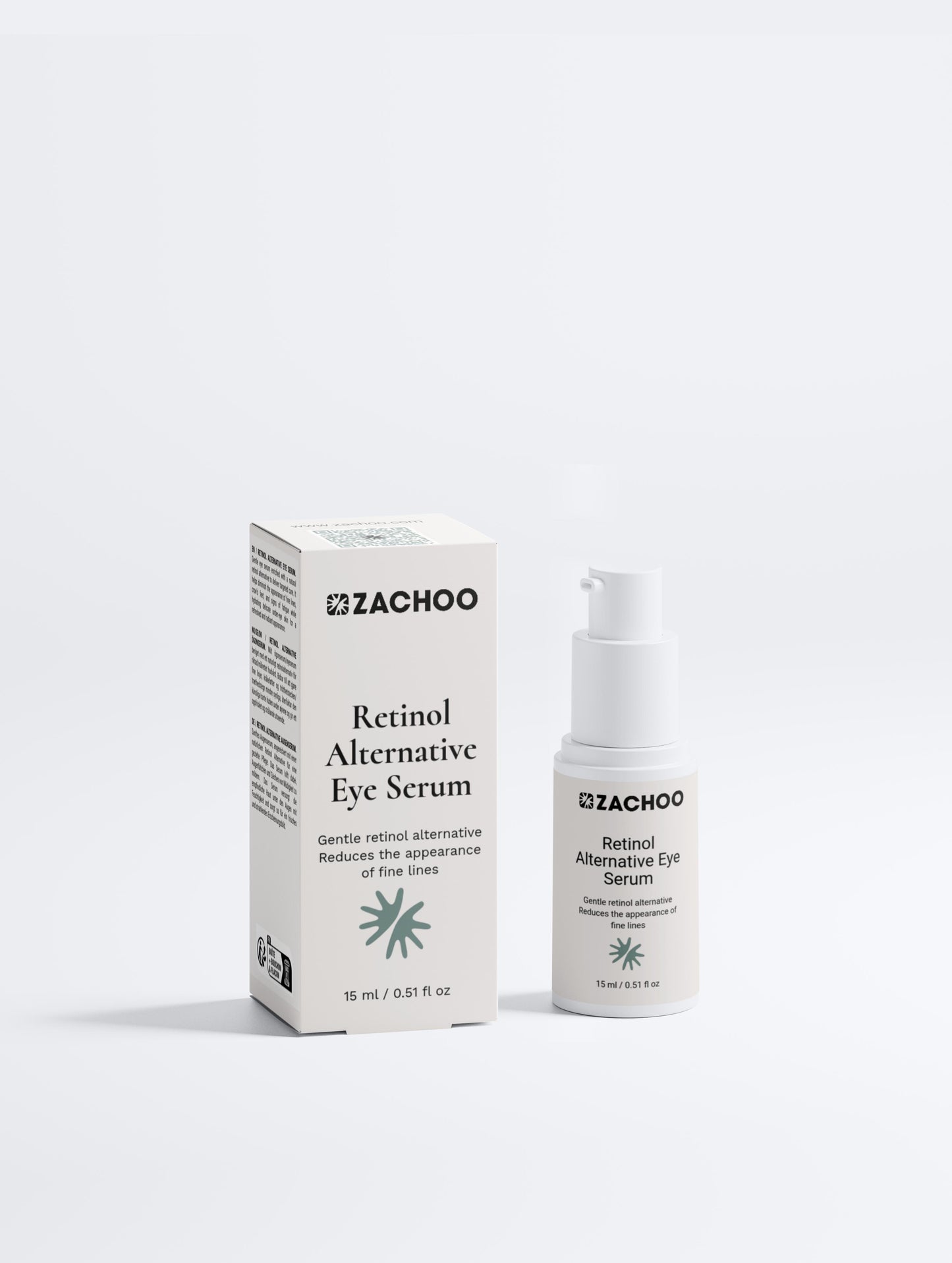 Sérum Yeux Naturel & Certifié sans Rétinol – Hydratation & Lissage – Certifié Ecocert – 15 ml | Zachoo