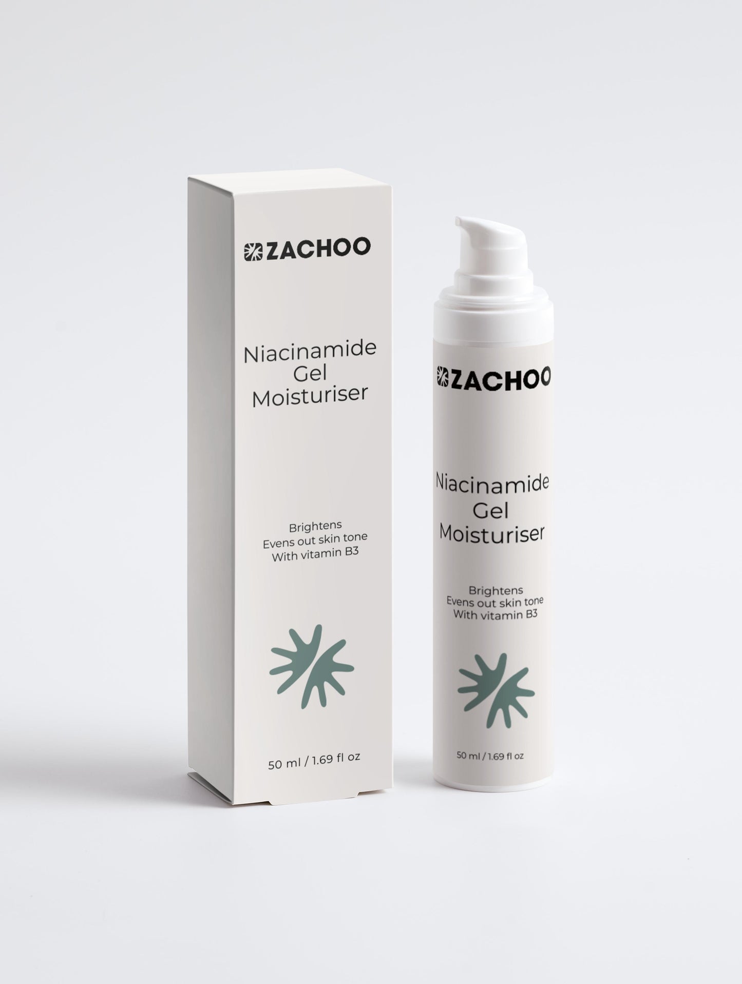 Gel Hydratant Visage Niacinamide 5% - Unifiant & Anti-Rougeurs - Texture Légère - Certifié Ecocert - 50ml | Zachoo
