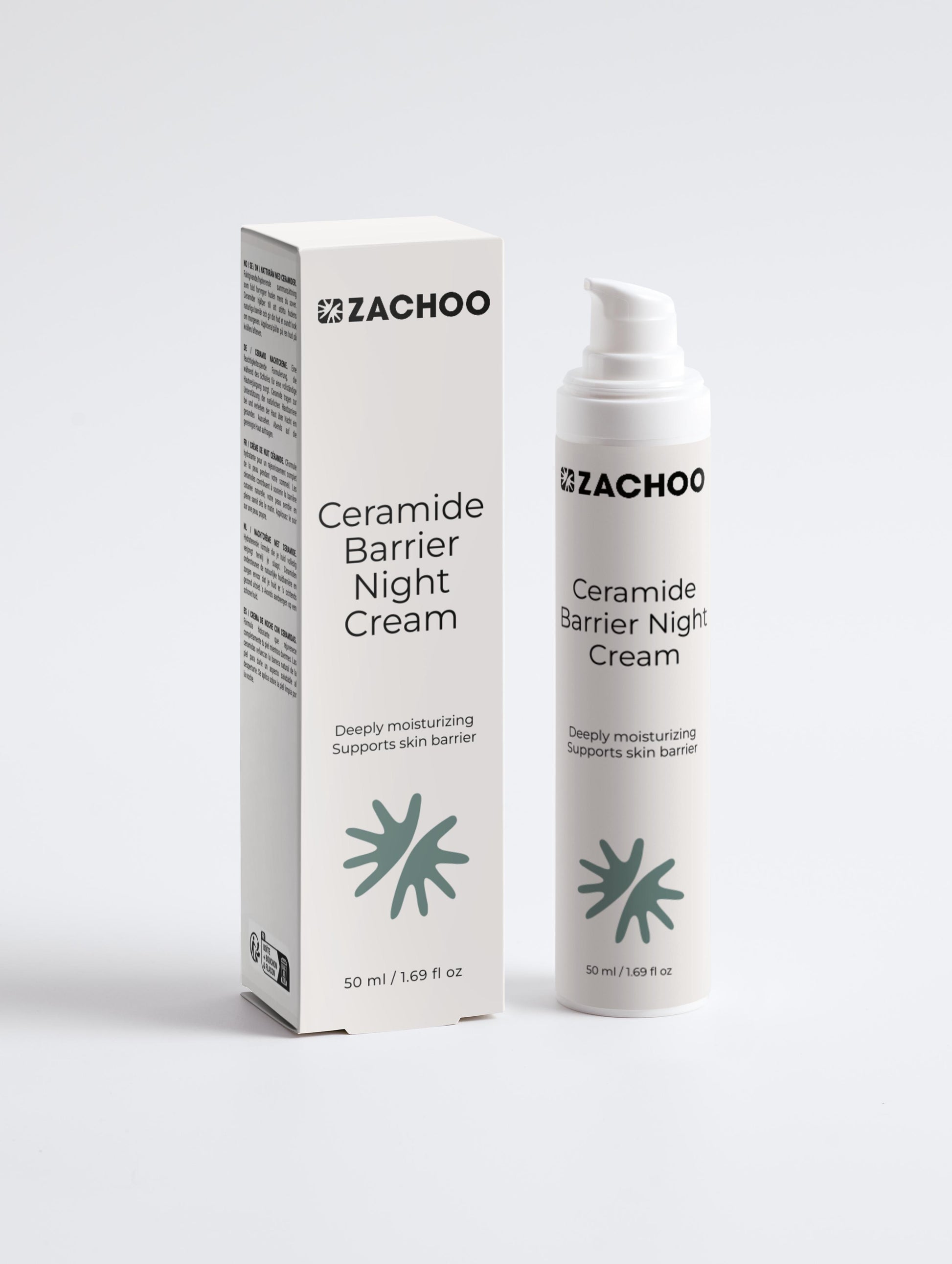 Crème Nuit Céramides – Réparation & Hydratation Profonde – 99% Naturelle – 50 ml | Zachoo