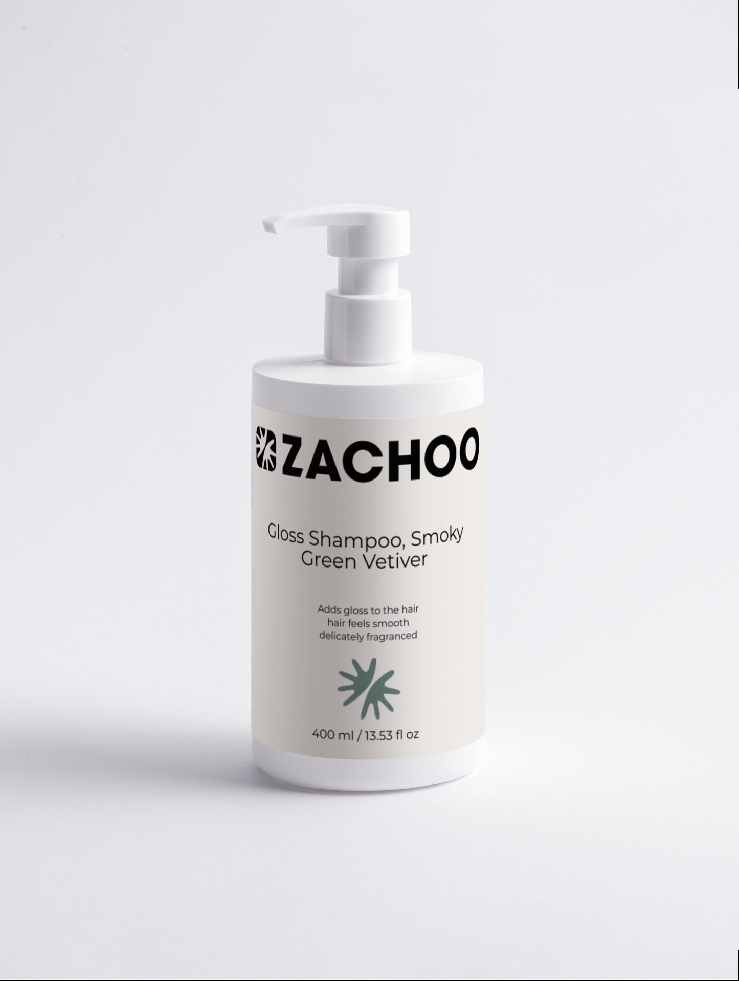 Shampooing Gloss – Brillance & Douceur – Smoky Green Vetiver – 400 ml | Zachoo