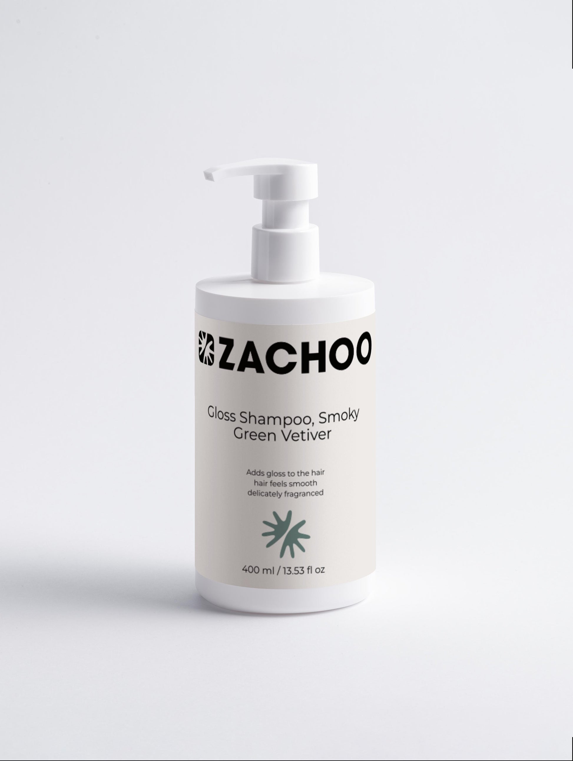 Shampooing Gloss – Brillance & Douceur – Smoky Green Vetiver – 400 ml | Zachoo