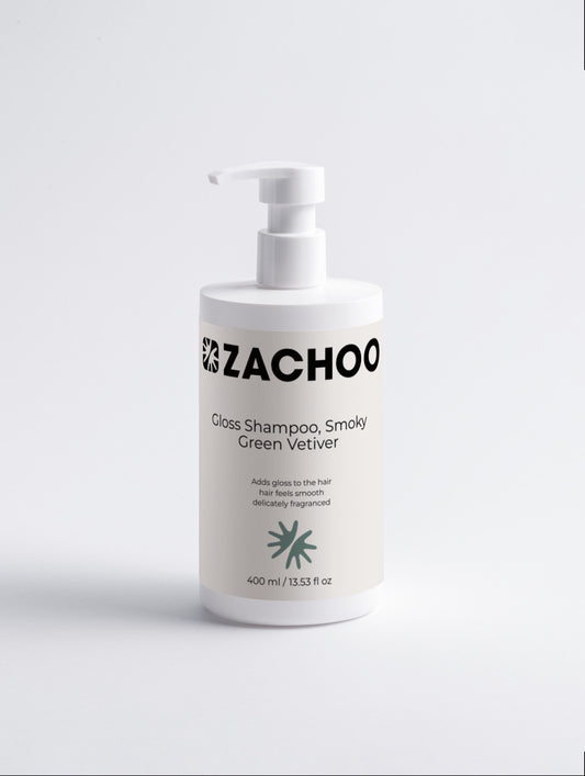 Shampooing Gloss – Brillance & Douceur – Smoky Green Vetiver – 400 ml | Zachoo