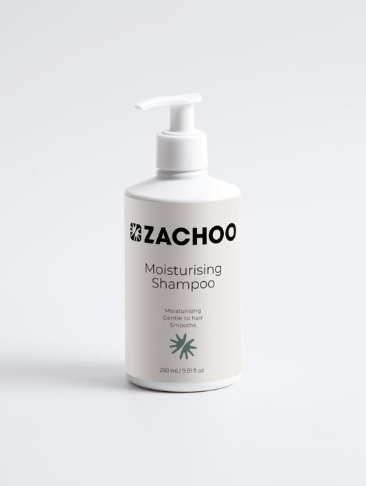 Shampooing Hydratant Doux - Aloe Vera & Ginkgo – Cheveux Secs & Ternes - 290 ml | Zachoo