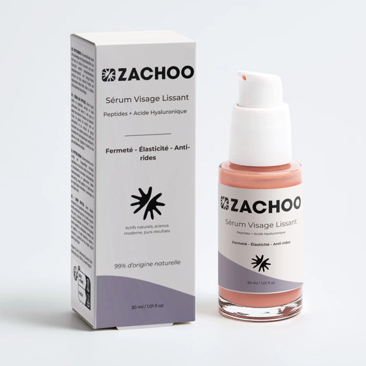 Sérum Visage Lissant aux Peptides - Anti-âge & Fermeté | Zachoo