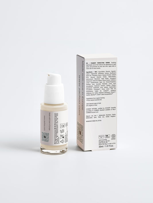 Sérum Perfecteur de Pigmentation – Alpha-Arbutine & Bidens Pilosa – Anti-Taches & Éclat – Certifié Ecocert – 30ml | Zachoo