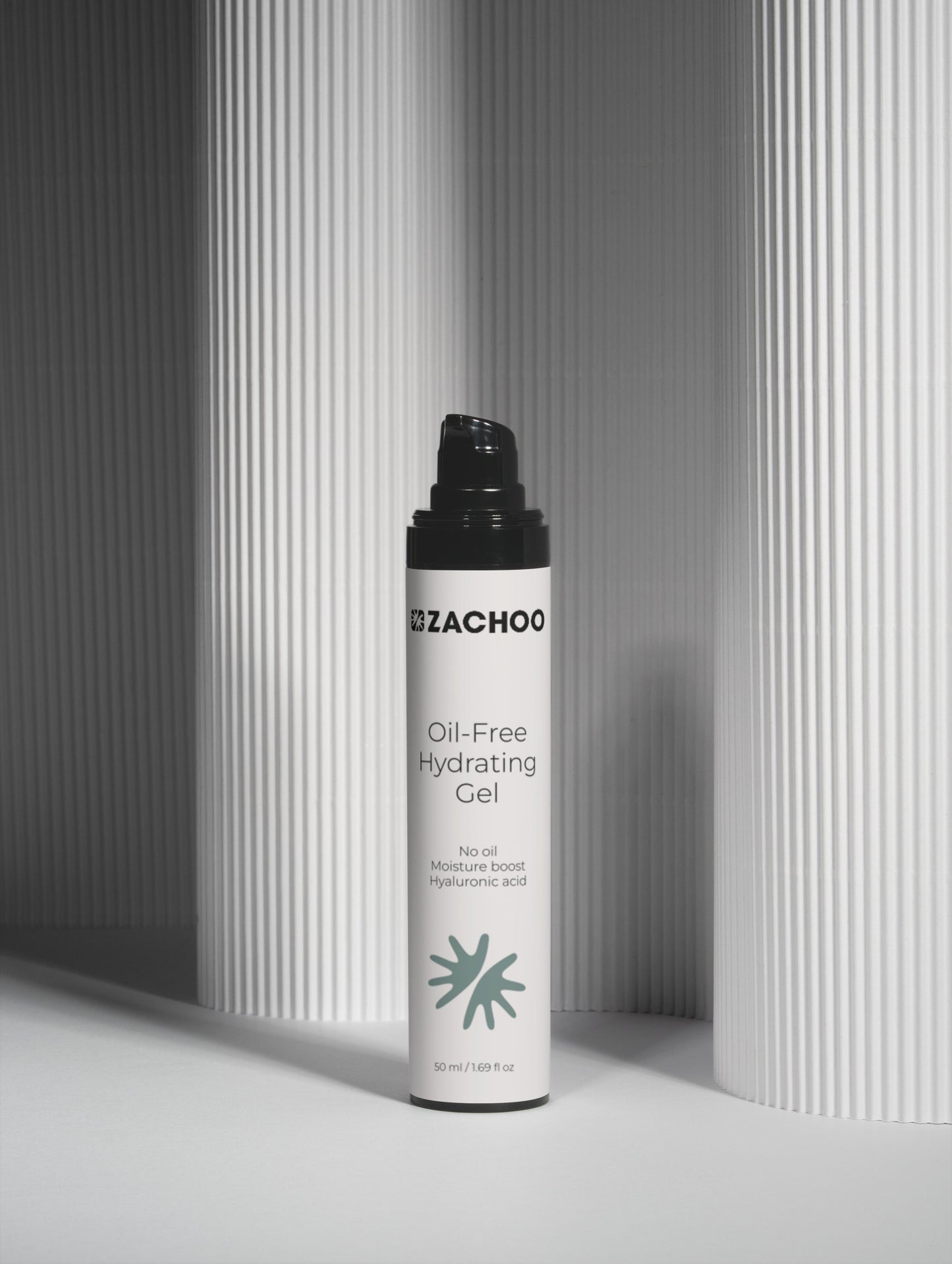 Gel Hydratant Non Gras à l’Acide Hyaluronique – Peaux Mixtes à Grasses – 100 % Naturel - 50 ml | Zachoo
