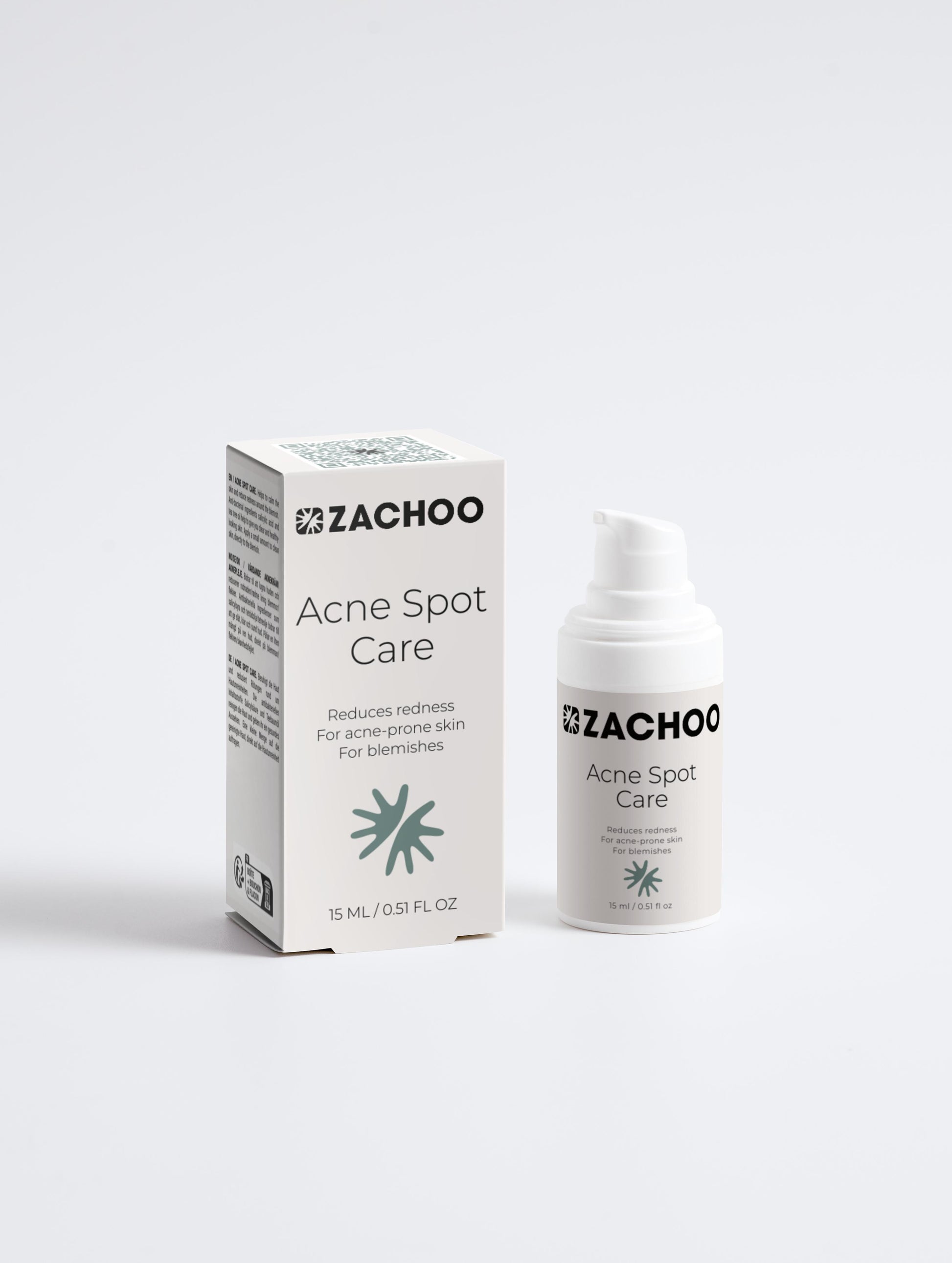 Gel Ciblé Anti‑Imperfections – Acide Salicylique 2 % - Boutons & Points Noirs – 99 % Naturel | Zachoo