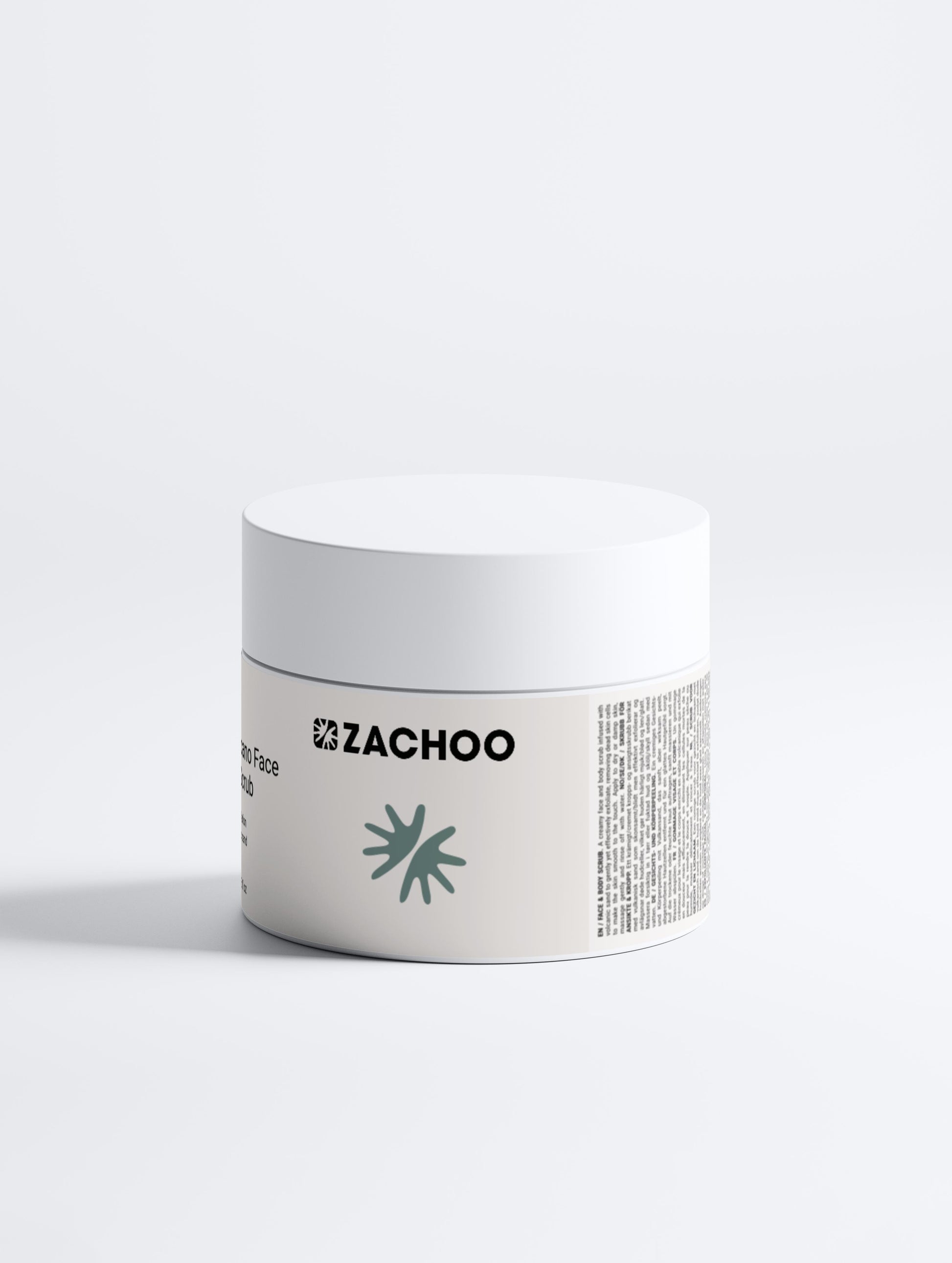 Gommage Visage & Corps à la Cendre Volcanique d’Islande – Exfoliation Douce & Éclat – Certifié Ecocert – 170 ml 170 ml | Zachoo