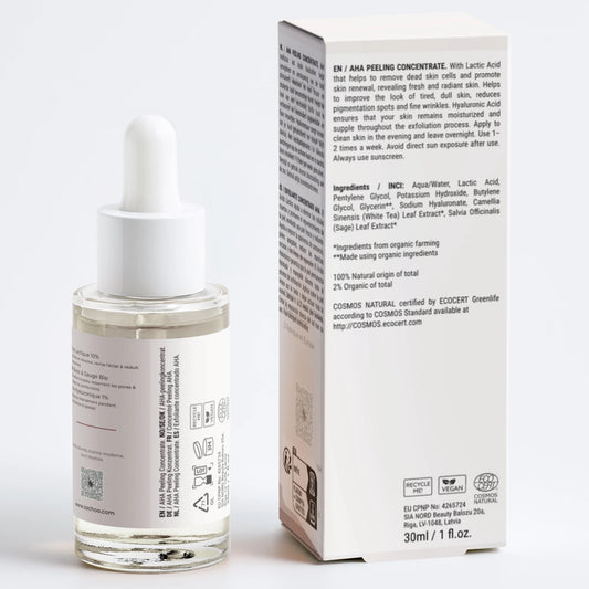AHA Peeling Peau Sensible - 10% Acide Lactique