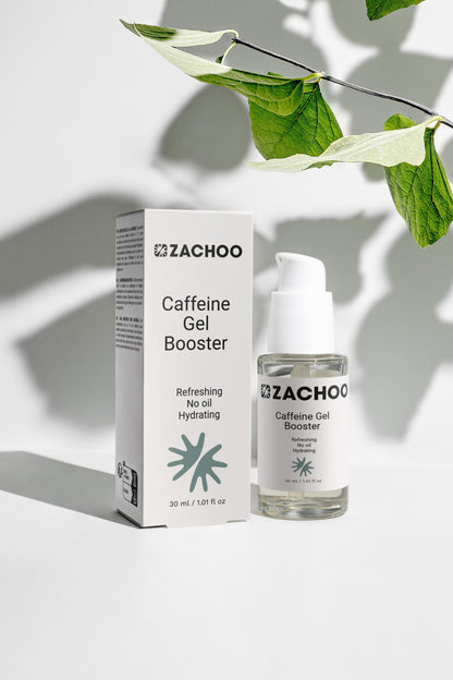 Gel Contour des Yeux à la Caféine – Anti‑Poches & Regard Réveillé – Certifié ECOCERT – 30 ml | Zachoo