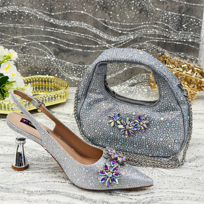 Ensemble escarpins et sac à main